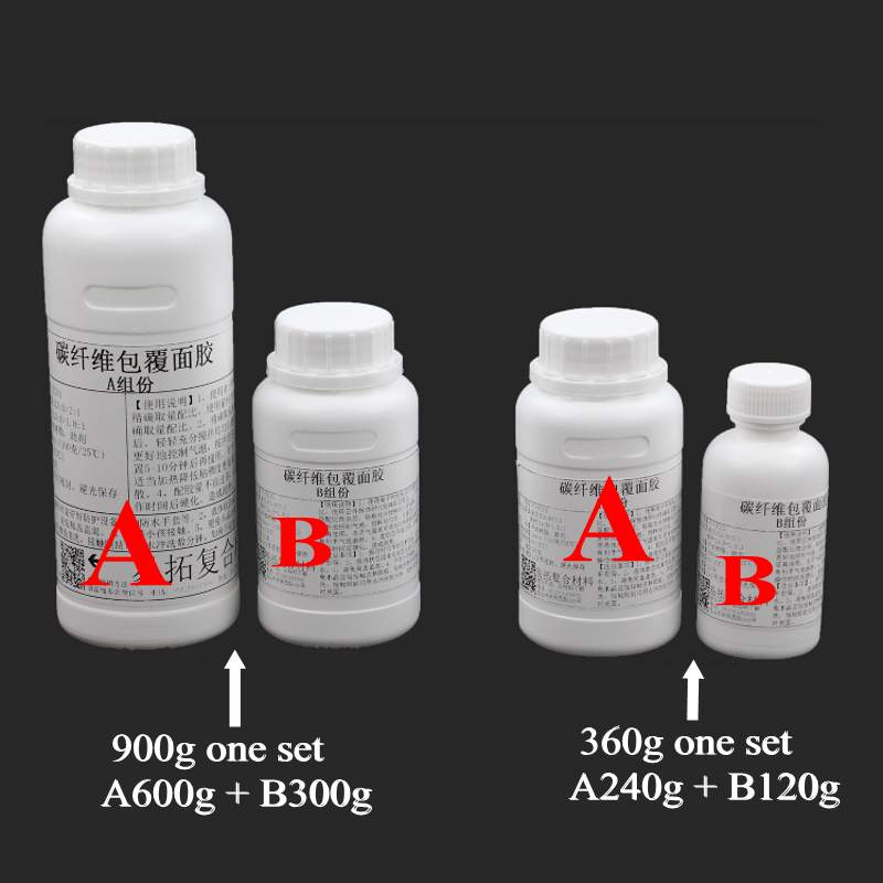 Crystal Growing Kit - กาวอีพ็อกซี่คาร์บอนไฟเบอร์ E51 อัตราส่วน 3:1 AB เงางามสูง