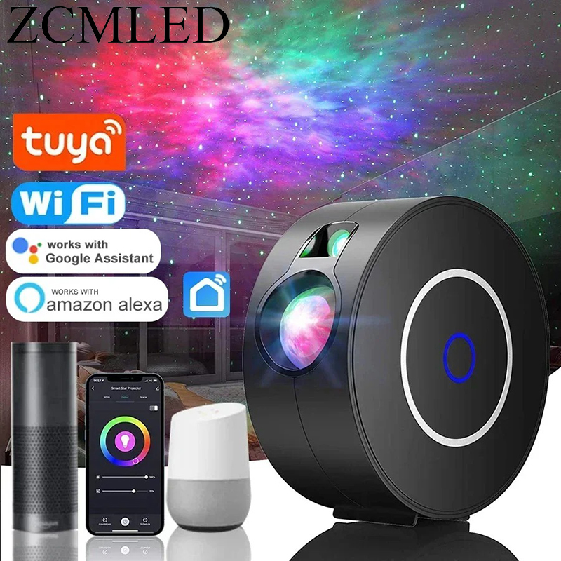 Planetarium Projector Home - Tuya WiFi อัจฉริยะ Aurora Galaxy Starry