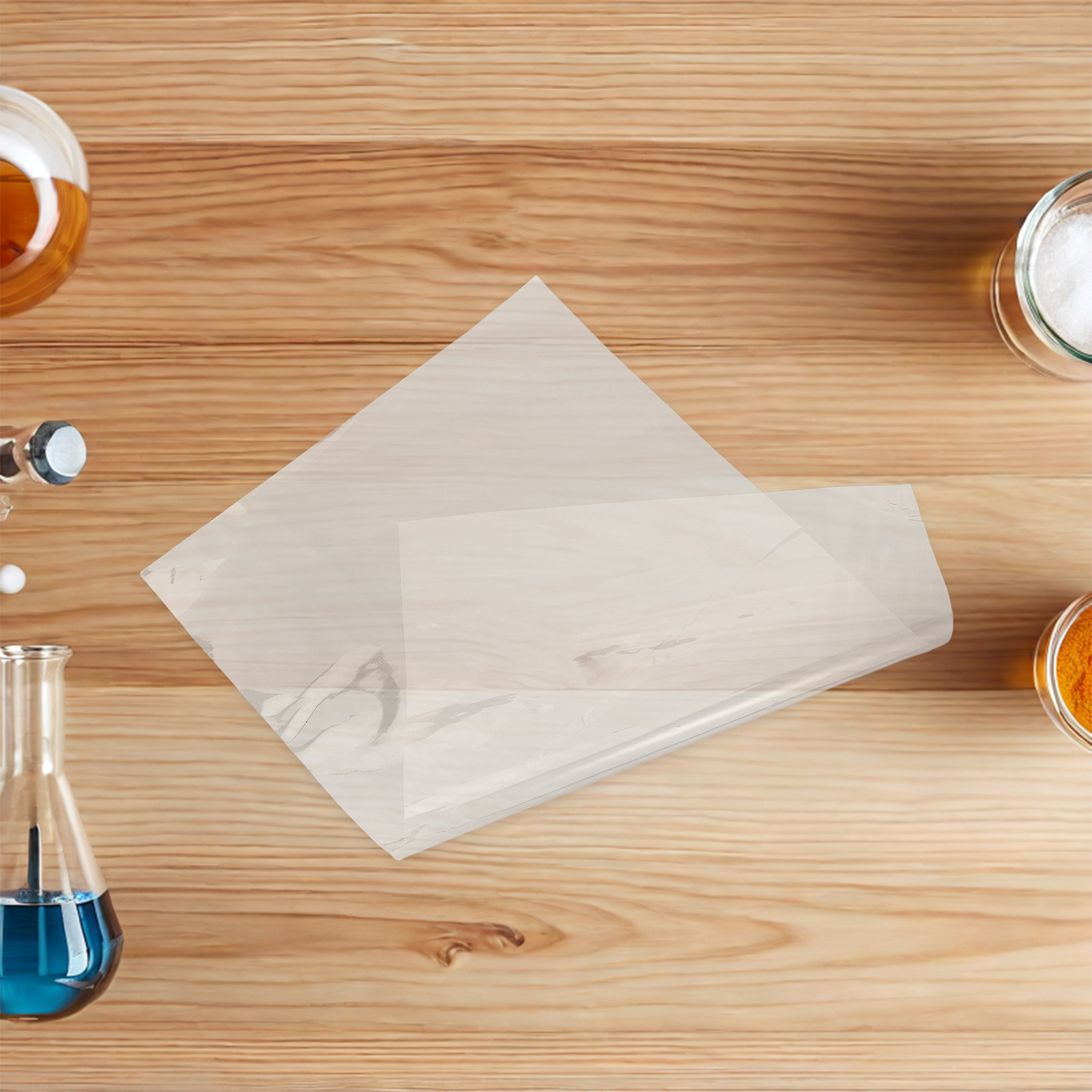 Science Experiment - กระดาษแก้วกั้นสารกึ่งซึมผ่านได้สำหรับชีววิทยา 20 แผ่น ขนาด 9.5x7.9 ซม.