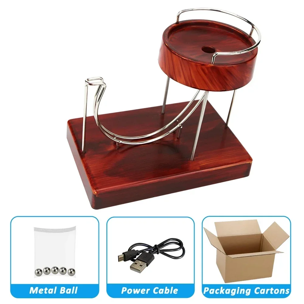 Newton Cradle Large - 2024 Art Perpetualเครื่องKineticพลาสติกArt Motion InertialอัตโนมัติCreative Infiniteกระโดดตารางของเล่นตกแต่งบ้าน