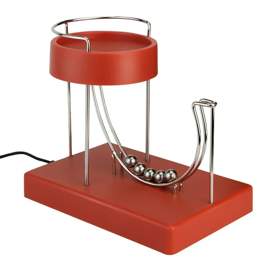 Newton Cradle Large - เครื่อง Perpetual Motion Creative Decor ไฟฟ้า