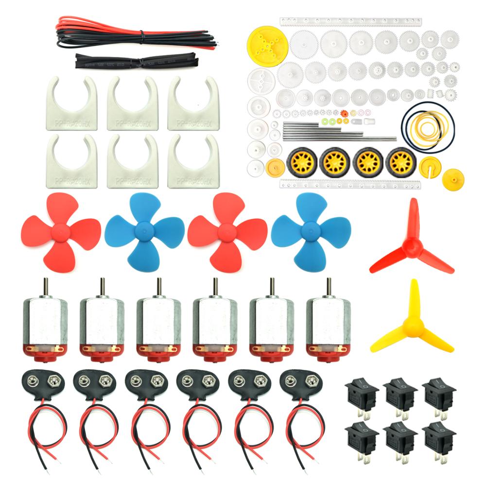 6ชุดมอเตอร์ชุดมินิไฟฟ้างานอดิเ - Science Hobby Kit บทวิจารณ์และราคา
