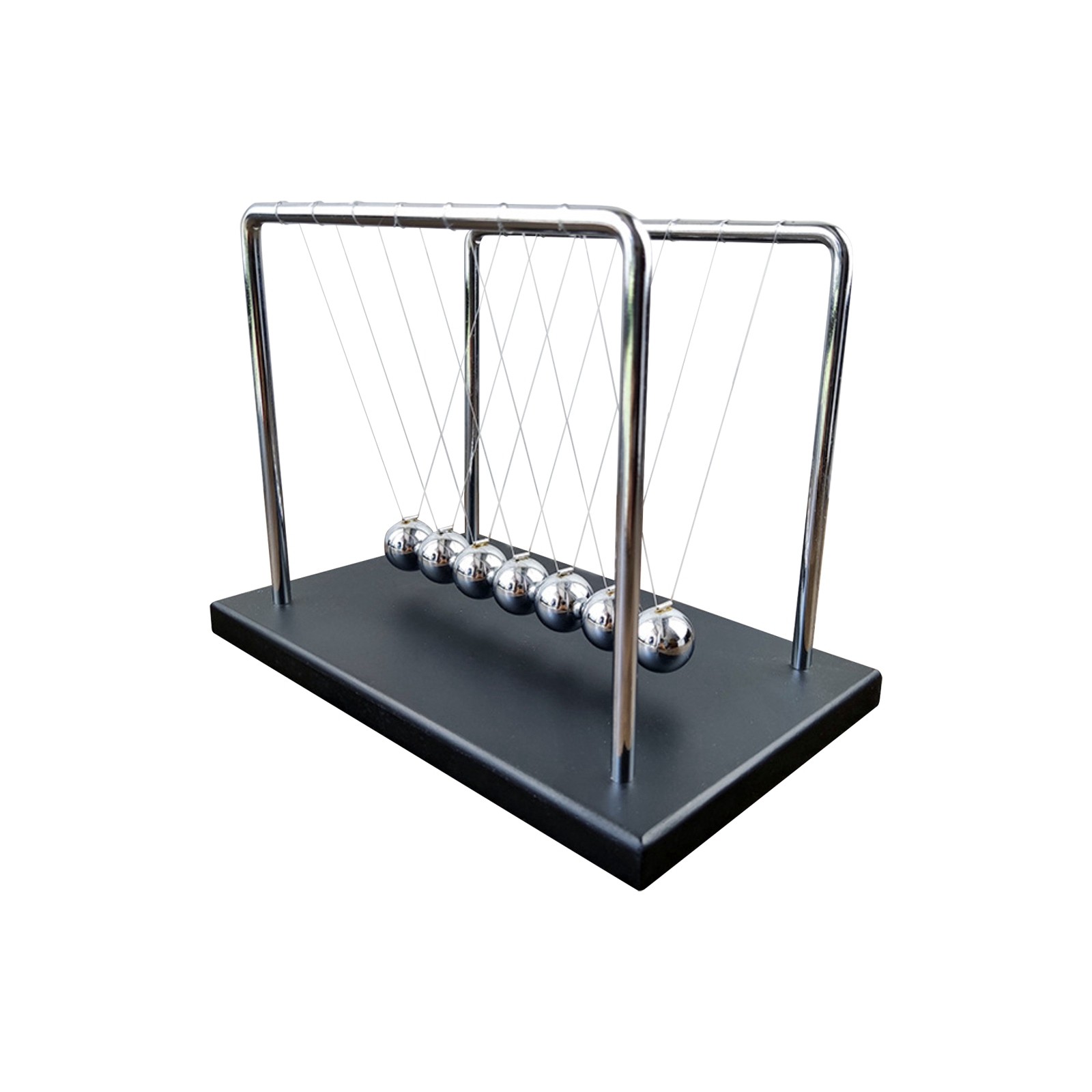 7 ลูก Mechanic Curve Newton ลู - Newton Cradle Large บทวิจารณ์และราคา
