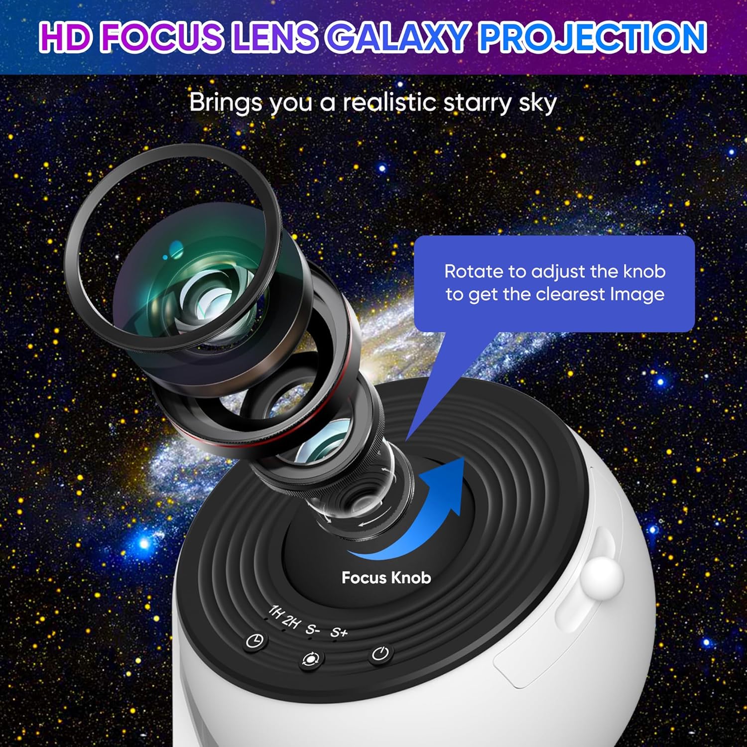 พื้นที่ไฟ LED กลางคืนเครื่องฉา - Planetarium Projector Home บทวิจารณ์และราคา