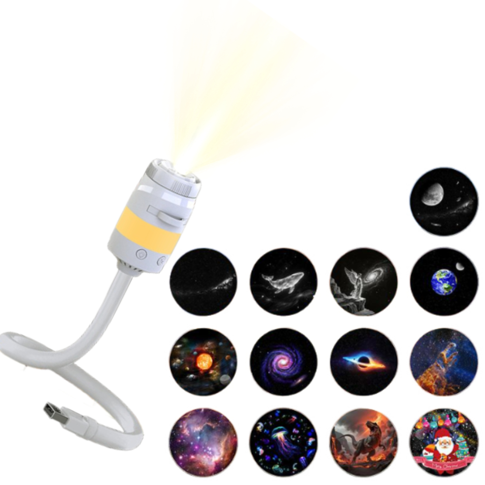 โปรเจคเตอร์แสงกลางคืน USB Gala - Planetarium Projector Home บทวิจารณ์และราคา