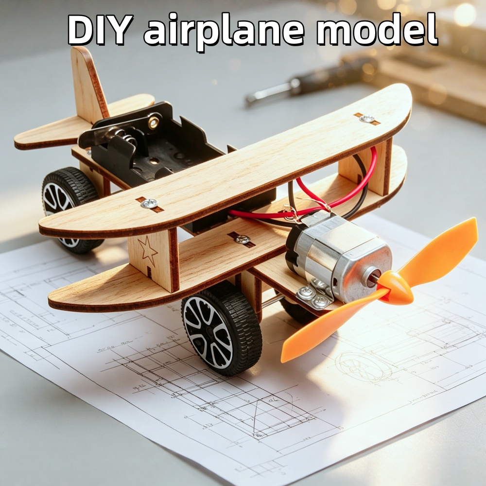 ชุดประกอบเครื่องบินร่อนไฟฟ้า D - Science Hobby Kit บทวิจารณ์และราคา