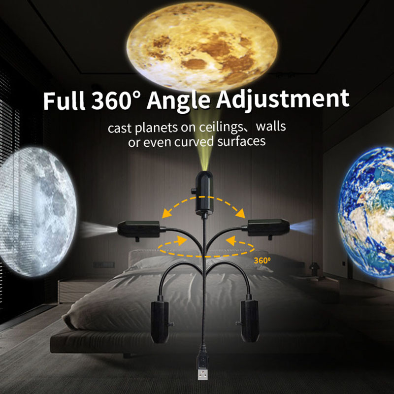 ไฟโปรเจคเตอร์ LED ลายดวงดาว กา - Planetarium Projector Home บทวิจารณ์และราคา
