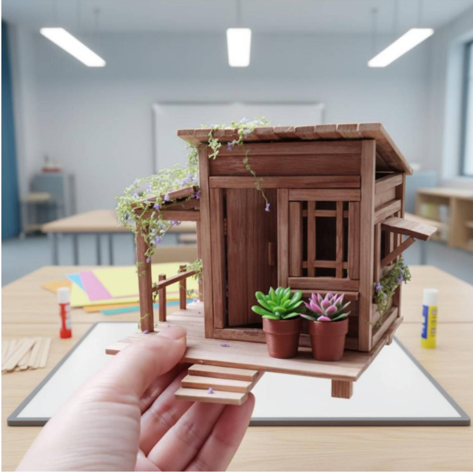 ชุดบ้านไม้ไผ่ DIY งานอดิเรกแสน - Science Hobby Kit บทวิจารณ์และราคา