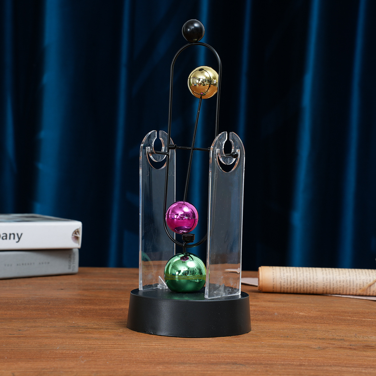 ของตกแต่งแบบนิวตันเพนดูลัม รูป - Newton Cradle Large บทวิจารณ์และราคา